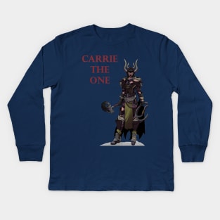 Carrie the One Kids Long Sleeve T-Shirt